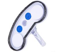 Lastdaytime Tête d'aspiration lestée avec valve hydrostatique, brosse pour carrelage, vinyle, fibre de verre