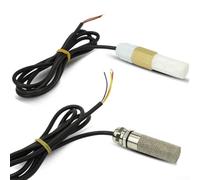 Lastdaytime Transmetteur numérique de capteur de température et d'humidité avec sonde étanche en métal RS485 pour fours et saunas, sonde étanche pour usage industriel (XY-MD03)