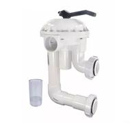 Lastdaytime Valve multiport pour Pentair 2 pour système HiFlow compatible avec plus de filtres 261050 compatible avec QUAD60 QUAD80 QUAD100 Composant de filtre de rechange pour piscine et spa