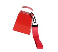 Lasting Cheer Cowbell 4 pouces Big Load Revêtement anti-rouille Activité de jeu Sport Accessoires de jubilation avec corde de poignet sécurisée Lasting Bells
