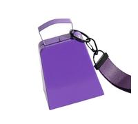 Lasting Cheer Cowbell 4 pouces Big Load Revêtement anti-rouille Activité de jeu Sport Accessoires de jubilation avec corde de poignet sécurisée Lasting Bells