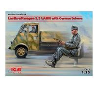 ICM Camion 35418 3,5 t AHN avec conducteurs allemands Gris