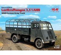 Lastkraftwagen 3,5t Ahn WWII German Army Camion 1:3 5 Plastique Model Kit Icm