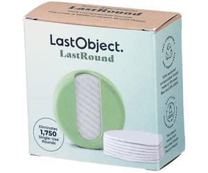LastObject 7 Pads démaquillants réutilisables avec étui vert 1 pc(s)