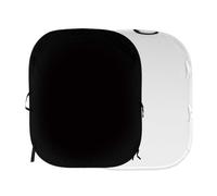 LASTOLITE fond pliable 1.5x1.8m uni dual blanc/noir