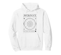 L'astrologie est Le langage de l'âme (Graphique des Signes du Zodiaque) Sweat à Capuche