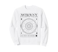 L'astrologie est Le langage de l'âme (Graphique des Signes du Zodiaque) Sweatshirt
