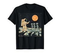 L'astronaute de l'âge Atomique Entre en Contact avec Les extraterrestres T-Shirt