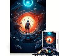 L'astronaute et Les Adolescents inconnus Puzzle de 1000 pièces Exercice Mental Détente et Calme (38x52cm)
