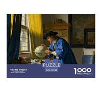 L'Astronome Puzzle en Bois Imperméable DIY Puzzles De 1000 Pièces pour Adultes Défi Et Casse-tête Jeux De Stimulants
