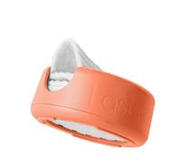 LastRound Disques démaquillants réutilisables - 7 disques en coton lavables - Disques en coton doux et durables pour le nettoyage du visage et le démaquillage des yeux - Pêche, Normale