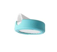LastRound Disques démaquillants réutilisables - 7 disques en coton lavables - Disques en coton doux et durables pour le nettoyage du visage et le démaquillage des yeux - Turquoise, Grand