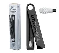 LastSwab Coton Tige Réutilisable pour les Oreilles de LastObject - Coton Tige Ecologique Q-tip - Conçu au Danemark - Cure Oreille - Zero Dechet (Noir)