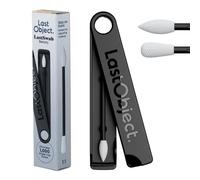 LastSwab® Cotons-tiges réutilisables en silicone pour le maquillage - Précision pour eyeliner, mascara & retouches - Lavables, véganes, zéro déchet - Noir