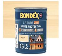 Lasure 2 en 1 Haute protection - Incolore satin - BONDEX - 5 L