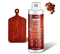 Lasure à base d’eau pour bois - Bois de cerisier | Lasure pour meubles intérieurs et extérieurs, placards, étagères, portes, faible odeur et non toxique, Séchage rapide, Plusieurs teintes classiques