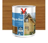Lasure Aqua-Stop 4 ans Effet Perlant V33 Pin d'Orégon 1 L