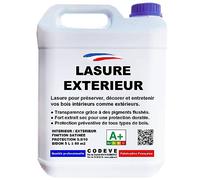 Lasure Bois Exterieur - Codeve Bois/Chêne Clair - 20 L - Intérieur/extérieur - Pour Une Protection Efficace De Vos Bois En Climat Difficile.