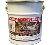 Lasure bois extérieur pour cycle ciré professionnel à eau 5 l (Blanc)