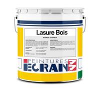 Lasure bois professionnelle, haute protection, sans odeur, intérieur, extérieur, plusieurs coloris 1 litre Incolore