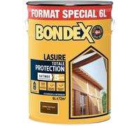 Lasure bois totale protection 5 ans - Chêne Rustique - Satin - BONDEX - 6 L