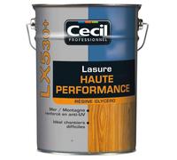 Lasure - CECIL - LX 530+ - 5 L - Chêne Doré - Protection UV et intempéries