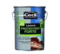 Lasure - CECIL - LX545+ - Chêne satin - 1L - Protection forte extérieure