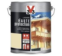Lasure haute protection tons bois satiné