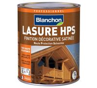 Lasure haute protection solvantées - chêne clair - 1L BLANCHON
