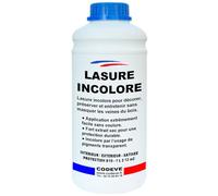 Lasure Incolore - Codeve Bois - 1L - Intérieur - Pour Garder La Transparence Des Veines Du Bois Sans Les Masquer.