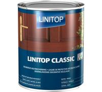 Lasure mate satin LINITOP Chêne moyen de 1 litre