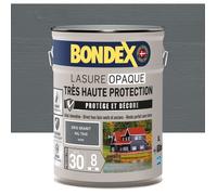 Lasure opaque Très haute protection - Gris RAL 7040 satin - BONDEX - 5 L