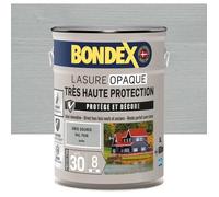 Lasure opaque Tres haute protection - Gris souris RAL 7038 satin - BONDEX - 5 L