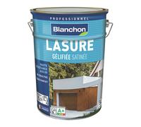 Lasure pour bois extérieur à base aqueuse chêne clair satiné Blanchon 5L