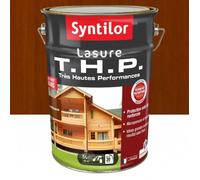Lasure pour bois extérieur - SYNTILOR - Thp 8 ans - Chêne moyen - Satiné - 5 l