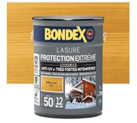 Lasure pour bois protection extrême 12 ans chêne clair 5L Bondex