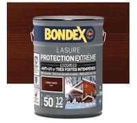 Lasure pour bois protection extrême 12 ans chêne fonçé 5L Bondex