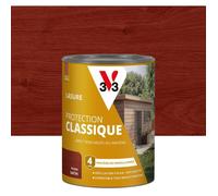 Lasure Protection Classique - Acajou - Satin - V33 - 0,75L