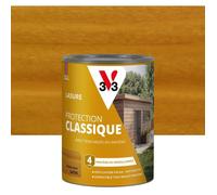 Lasure Protection Classique - Chêne doré - Satin - V33 - 0 75L