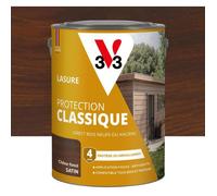 Lasure Protection Classique - Chêne moyen - Satin - V33 - 5L