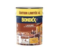 Lasure Protection De Bois - Chene Clair - Mat - Bondex - 4 L Chêne clair G