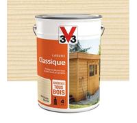 Lasure - V33 - Classique 4 ans - incolore - satiné - 5 l