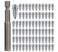 lasuroa 200pcs Goujons pour Pneus, 4x12mm Clou pour Pneu pour l'hiver Tire Spikes avec Outil d'Installation pour Vélo Voiture Camion Coffre Moto VTT SUV Accessoires Automobiles