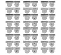 lasuroa 24 Ensembles Bouton Pression Magnétique pour Sacs à Main et Cabas, Sans Couture Métal Fermeture de Sac à Main Fermoir Magnétique pour Sac Vêtements Cuir Loisirs Créatifs (Argent)