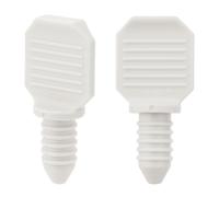 lasuroa 2pcs Bouchons de Vidange en Plastique pour Lave-Linge, 5006ER3009A 5006EN3015A AGF76163711 pièces de Rechange pour Lave-Linge LG et Kenmore (Gris)