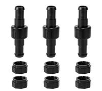 lasuroa 3pce Raccords Pivotants Rechange pour Tuyau Nettoyeur Piscine, Compatible avec Polaris les Modèles 180 280 380 480 PRO 3900 Sport D20 Compatible avec Plupart des Tuyaux de Nettoyeur (Noir)