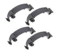 lasuroa 4pcs Boucle à Clip pour Couvercle Cylindre Supérieur, Clip de Boucle Protection PC Rouge de Remplacement pour Husqvarna 435 440E 445 450 450E 570 575 576 Tronçonneuse (Gris)
