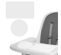 lasuroa 6 Autocollants Ventouses pour Plateau Stokke Tripp Trapp, Autocollant Ventouse Rond et Rectangulaire Plateau pour Fixation de Chaises Hautes Bols Assiettes et Jouets