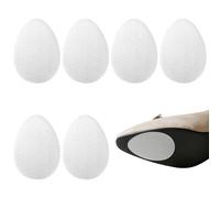 lasuroa 6 Protège Semelles, Couvre Transparents Antidérapants pour Talons Hauts Protège Semelles Auto Adhésifs à Motif de Gouttes D'eau et de Vagues pour Chaussures