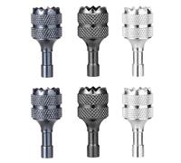 lasuroa 6pcs Joystick Drone, Mini Joystick Replacement de Drone Compatibles avec Les Accessoires de Contrôleur Intelligent DJI Mini 3 Pro DJI RC(Argent Noir Bleu)
